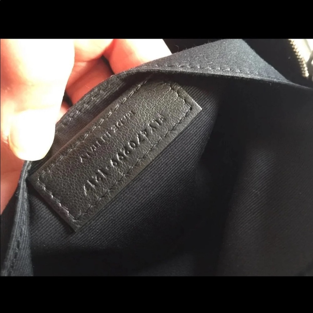 SAINT LAURENT Small Mono Leather Camera Bag - Picture 7 of 10